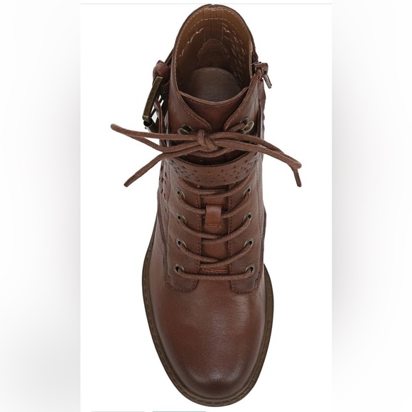 ZODIAC Gemma Perforated brown women bootie/size 6 - Picture 7 of 8